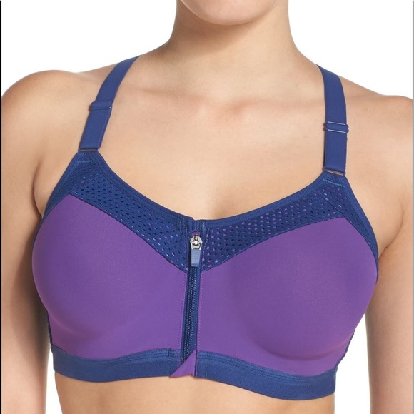 Wacoal Zip Underwire Sports Bra - Picture 1 of 3